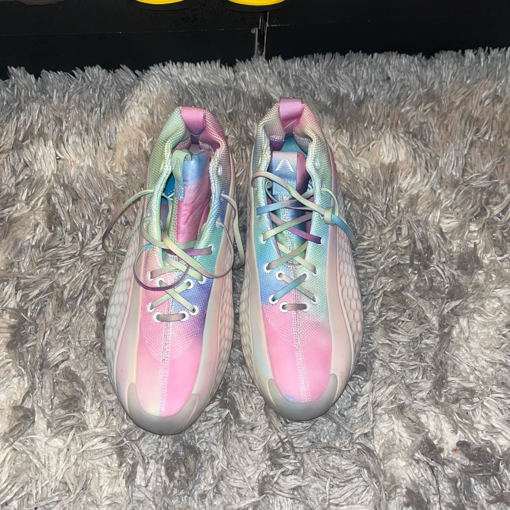AF 1 'Cotton Candy' size 9 mens . Adidas Anthony Edward shoes